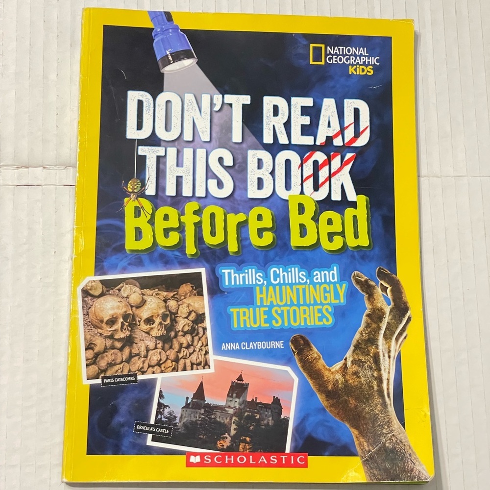 Don't Read This Book Before Bed - by Anna Claybourne (Paperback)